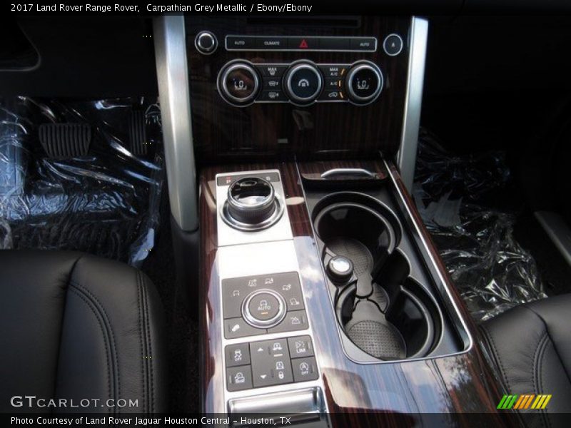 Controls of 2017 Range Rover 