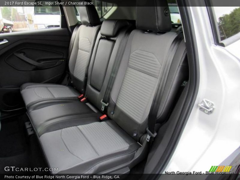 Ingot Silver / Charcoal Black 2017 Ford Escape SE