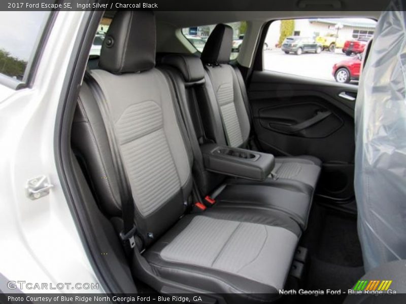 Ingot Silver / Charcoal Black 2017 Ford Escape SE