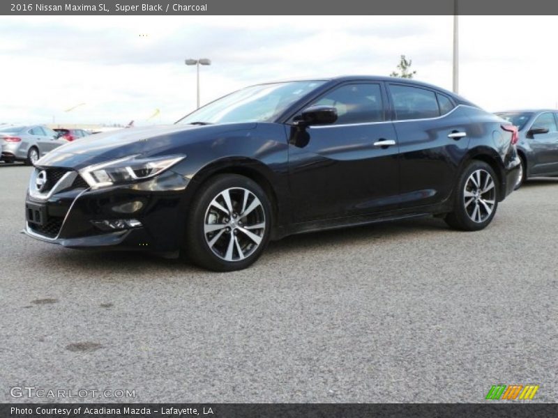 Super Black / Charcoal 2016 Nissan Maxima SL