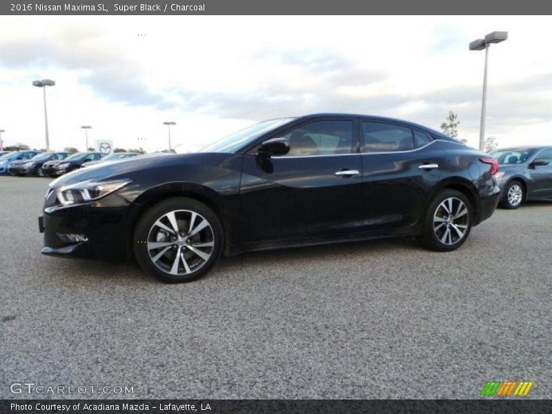 Super Black / Charcoal 2016 Nissan Maxima SL