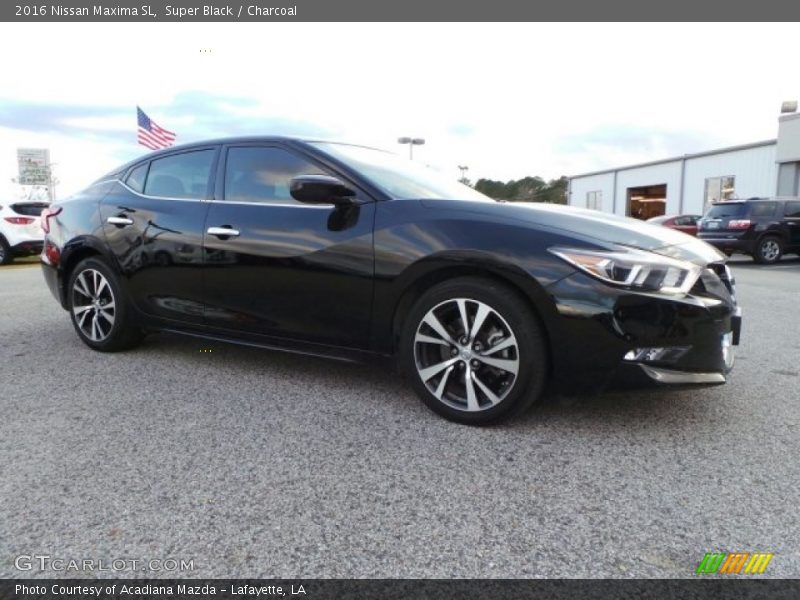 Super Black / Charcoal 2016 Nissan Maxima SL