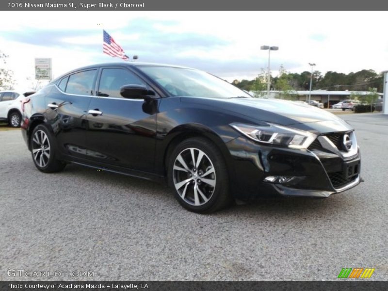 Super Black / Charcoal 2016 Nissan Maxima SL