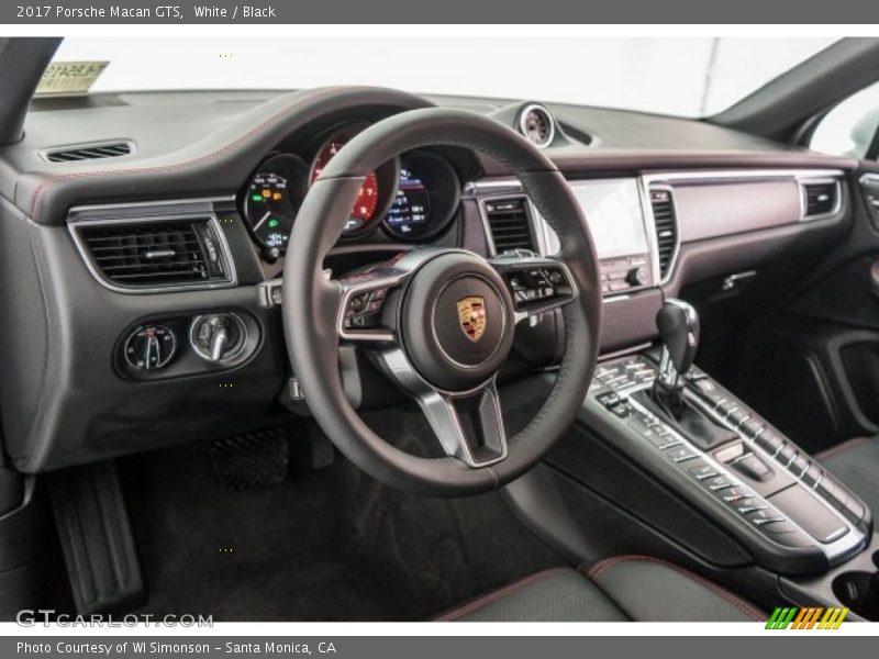 Dashboard of 2017 Macan GTS