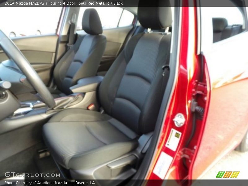 Soul Red Metallic / Black 2014 Mazda MAZDA3 i Touring 4 Door