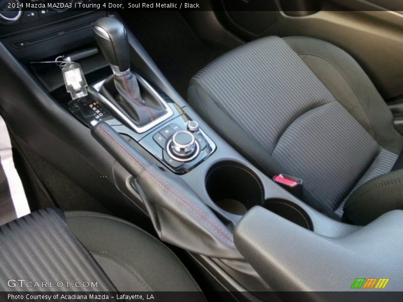 Soul Red Metallic / Black 2014 Mazda MAZDA3 i Touring 4 Door