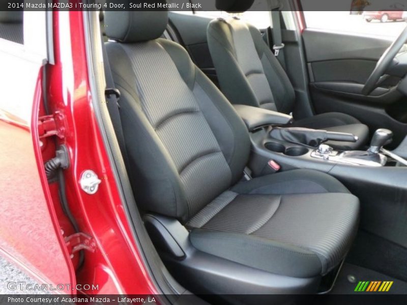 Soul Red Metallic / Black 2014 Mazda MAZDA3 i Touring 4 Door