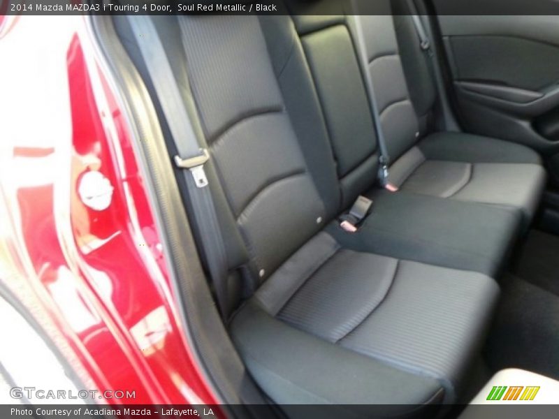 Soul Red Metallic / Black 2014 Mazda MAZDA3 i Touring 4 Door