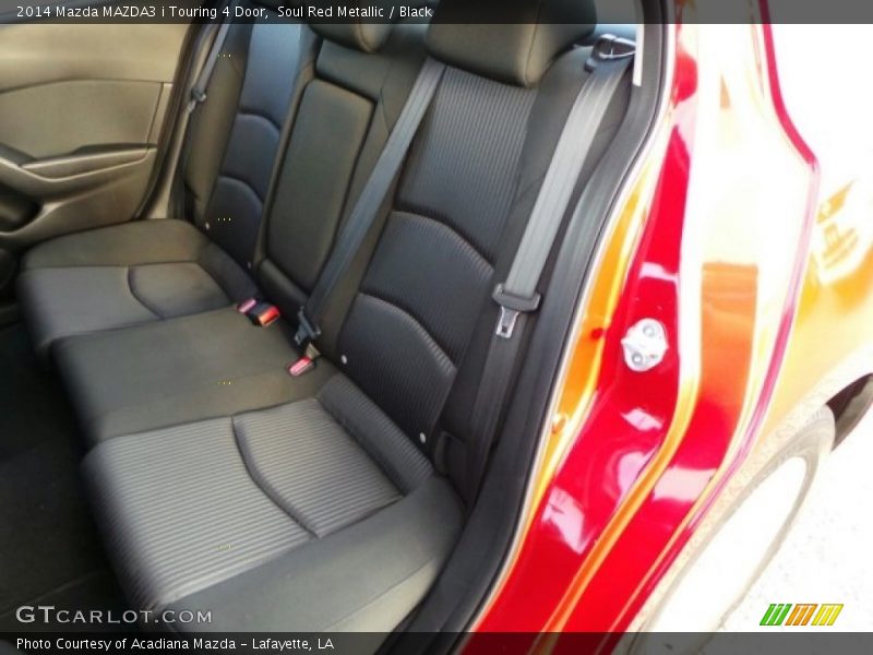 Soul Red Metallic / Black 2014 Mazda MAZDA3 i Touring 4 Door