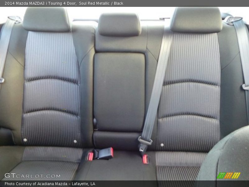 Soul Red Metallic / Black 2014 Mazda MAZDA3 i Touring 4 Door