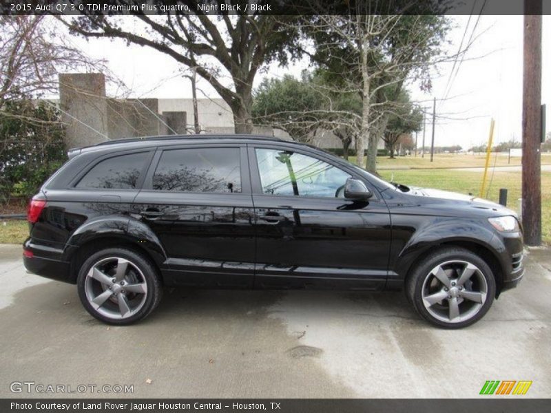 Night Black / Black 2015 Audi Q7 3.0 TDI Premium Plus quattro