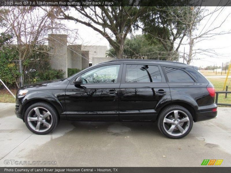 Night Black / Black 2015 Audi Q7 3.0 TDI Premium Plus quattro