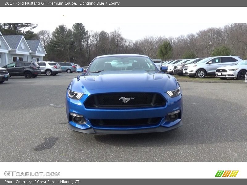 Lightning Blue / Ebony 2017 Ford Mustang GT Premium Coupe