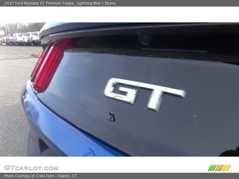 Lightning Blue / Ebony 2017 Ford Mustang GT Premium Coupe