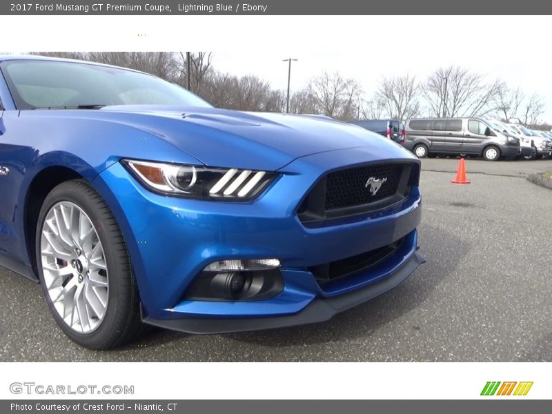 Lightning Blue / Ebony 2017 Ford Mustang GT Premium Coupe