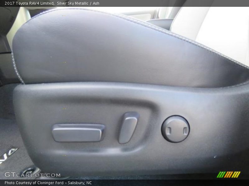 Silver Sky Metallic / Ash 2017 Toyota RAV4 Limited