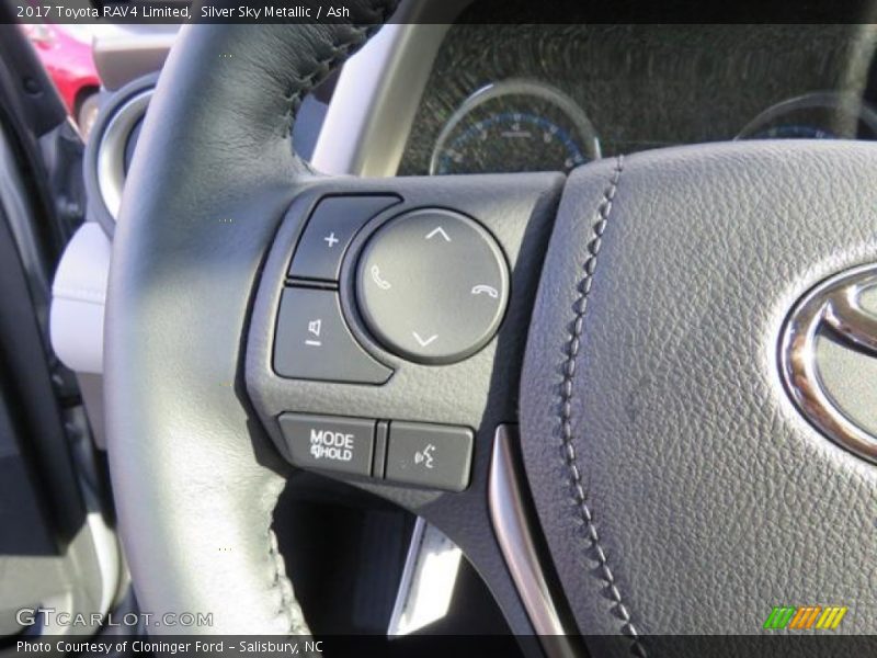 Controls of 2017 RAV4 Limited