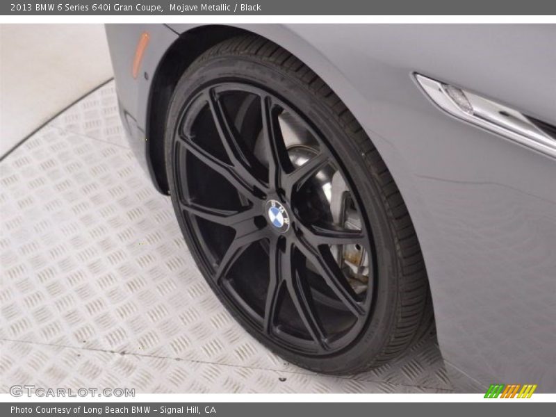 Mojave Metallic / Black 2013 BMW 6 Series 640i Gran Coupe