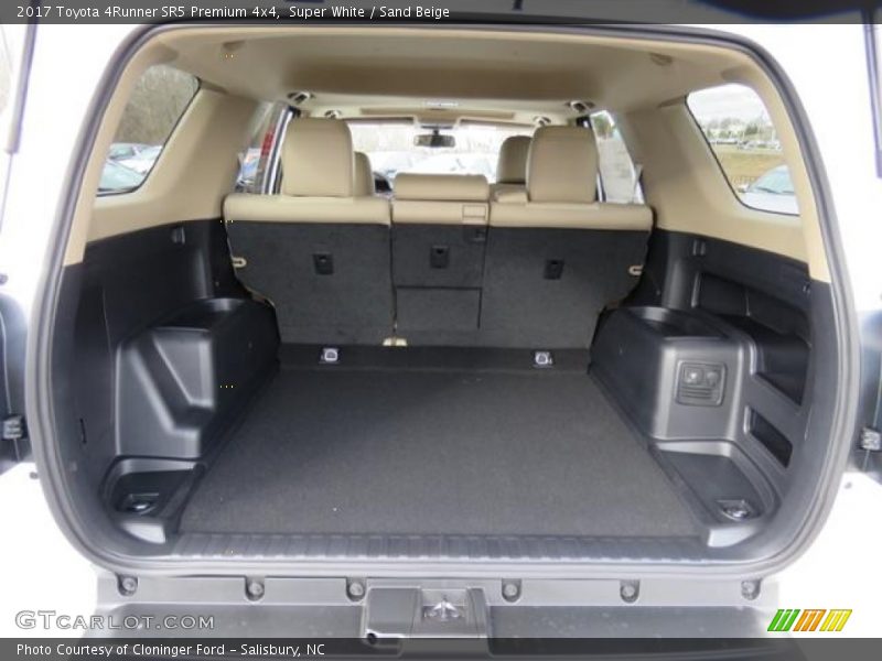  2017 4Runner SR5 Premium 4x4 Trunk