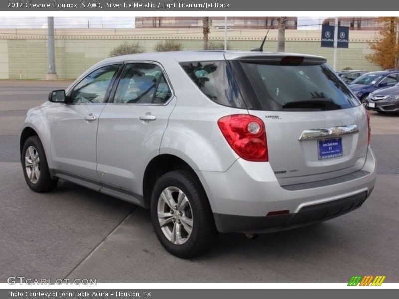 Silver Ice Metallic / Light Titanium/Jet Black 2012 Chevrolet Equinox LS AWD