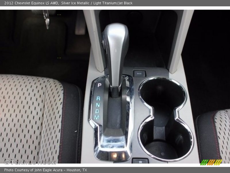 Silver Ice Metallic / Light Titanium/Jet Black 2012 Chevrolet Equinox LS AWD