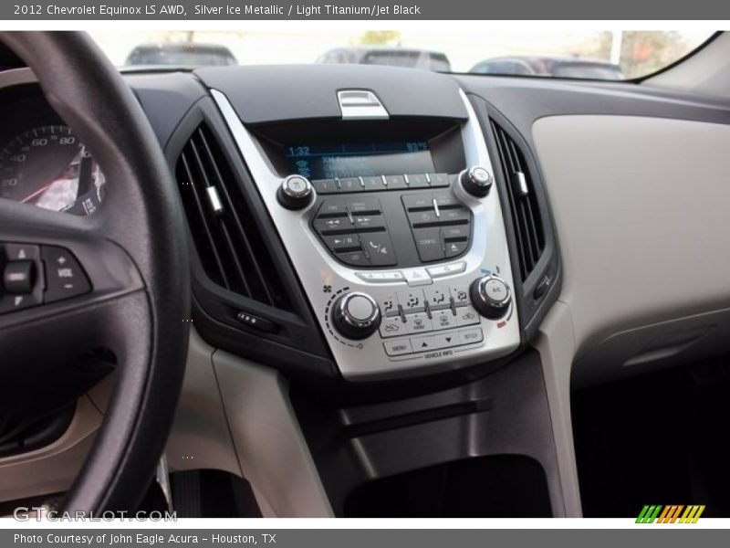 Silver Ice Metallic / Light Titanium/Jet Black 2012 Chevrolet Equinox LS AWD