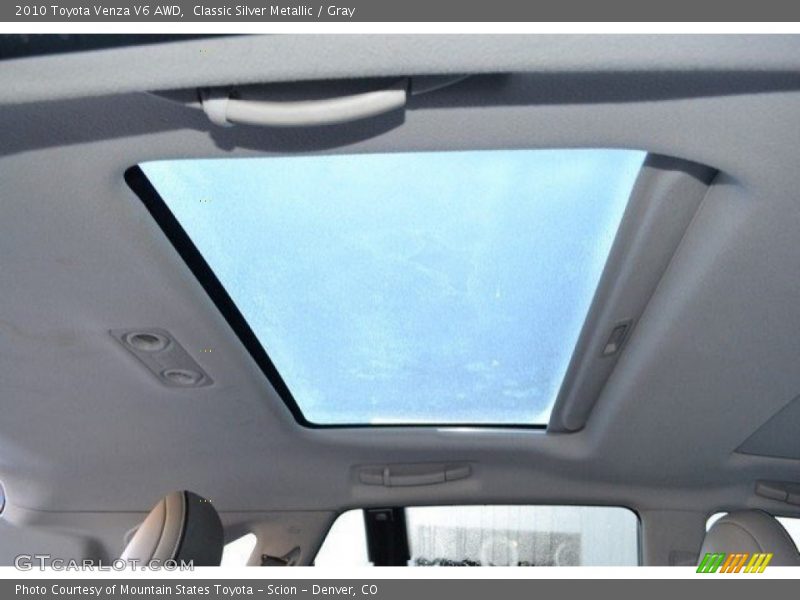 Classic Silver Metallic / Gray 2010 Toyota Venza V6 AWD