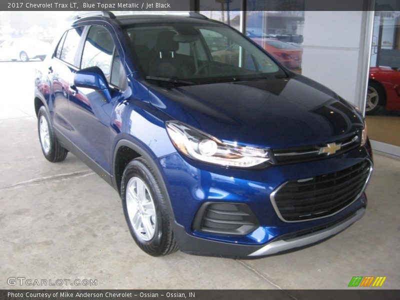 Blue Topaz Metallic / Jet Black 2017 Chevrolet Trax LT