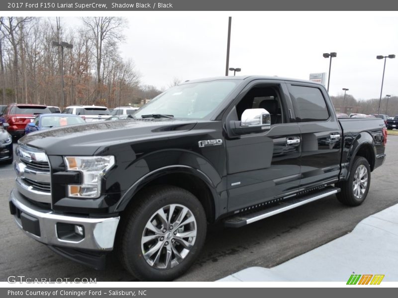  2017 F150 Lariat SuperCrew Shadow Black