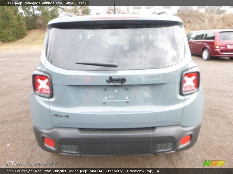 Anvil / Black 2017 Jeep Renegade Altitude 4x4