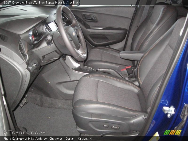 Blue Topaz Metallic / Jet Black 2017 Chevrolet Trax LT