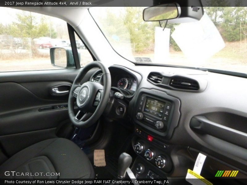 Anvil / Black 2017 Jeep Renegade Altitude 4x4