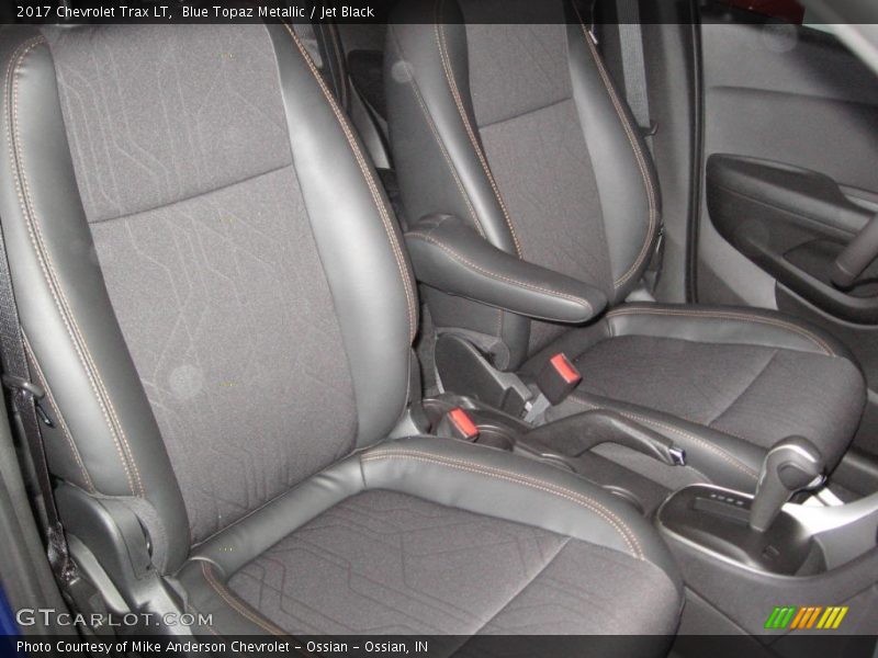 Blue Topaz Metallic / Jet Black 2017 Chevrolet Trax LT