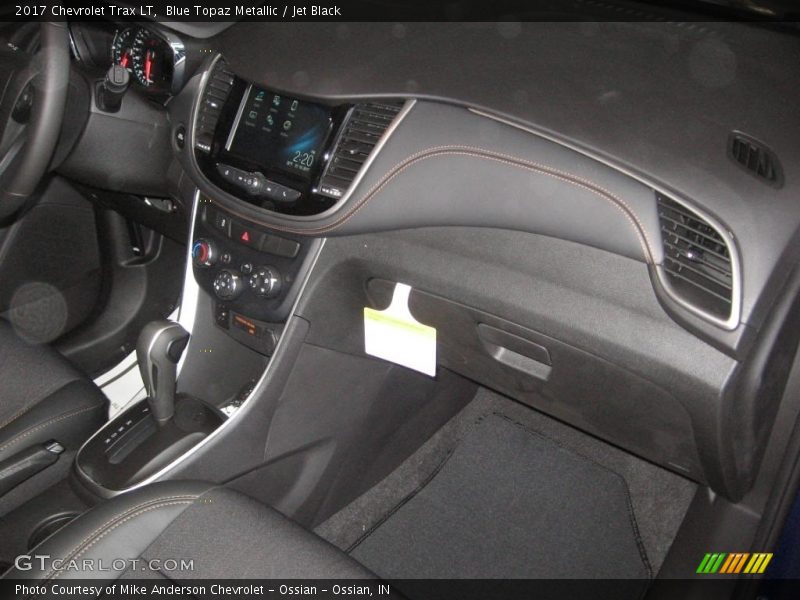 Blue Topaz Metallic / Jet Black 2017 Chevrolet Trax LT