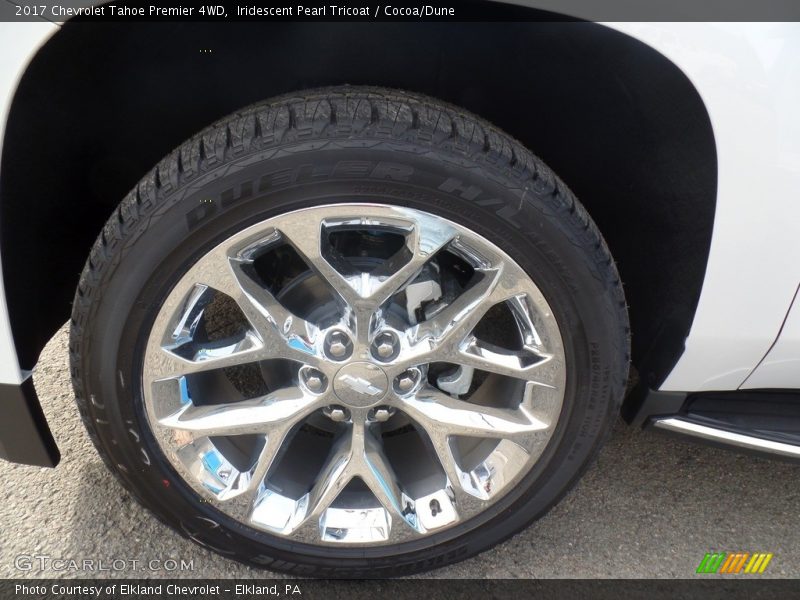 Iridescent Pearl Tricoat / Cocoa/Dune 2017 Chevrolet Tahoe Premier 4WD