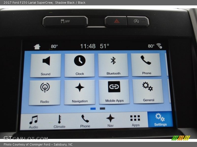 Shadow Black / Black 2017 Ford F150 Lariat SuperCrew
