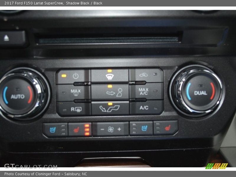 Controls of 2017 F150 Lariat SuperCrew