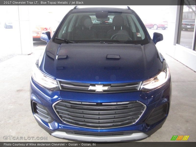 Blue Topaz Metallic / Jet Black 2017 Chevrolet Trax LT
