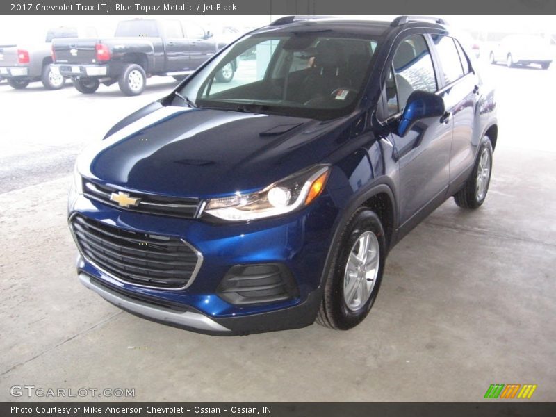 Blue Topaz Metallic / Jet Black 2017 Chevrolet Trax LT