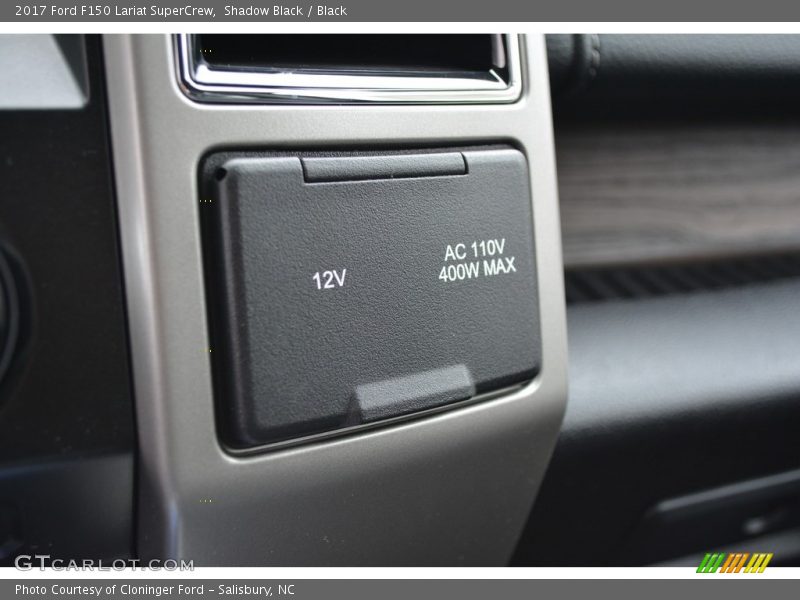 Shadow Black / Black 2017 Ford F150 Lariat SuperCrew