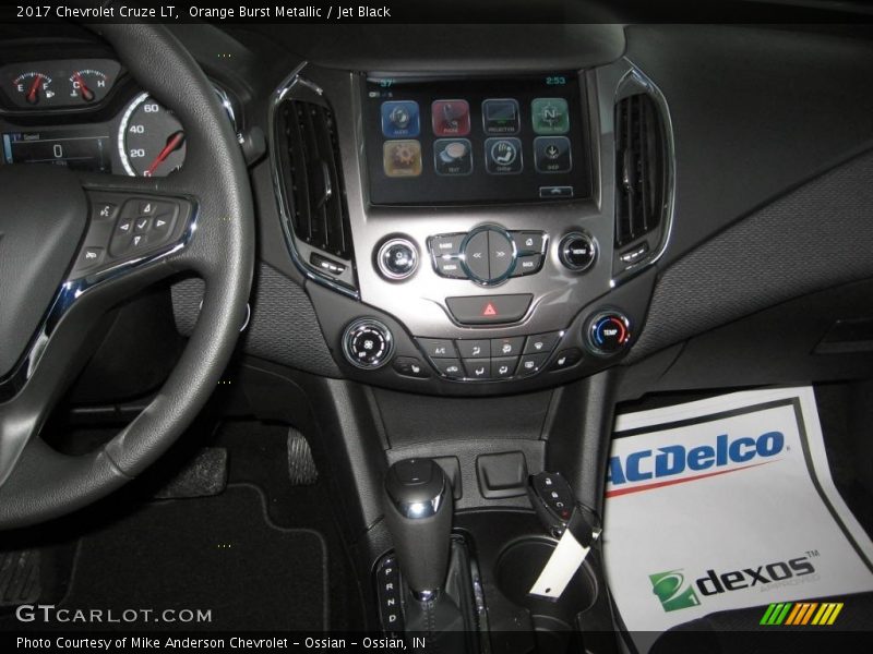 Orange Burst Metallic / Jet Black 2017 Chevrolet Cruze LT
