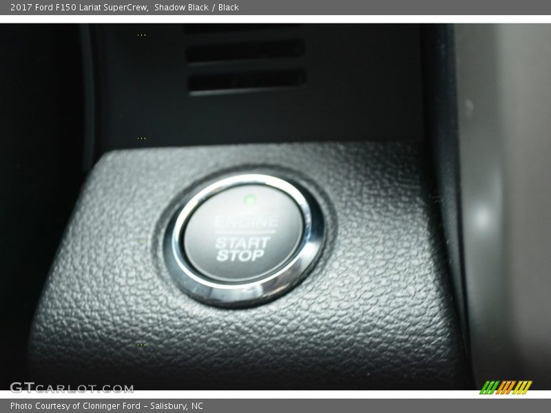 Shadow Black / Black 2017 Ford F150 Lariat SuperCrew