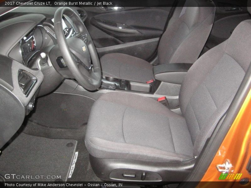 Orange Burst Metallic / Jet Black 2017 Chevrolet Cruze LT