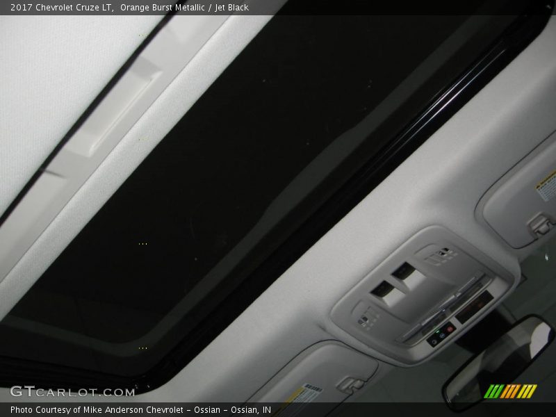 Orange Burst Metallic / Jet Black 2017 Chevrolet Cruze LT