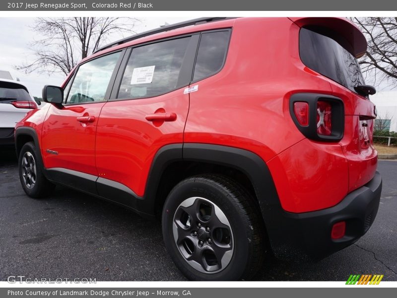 Colorado Red / Black 2017 Jeep Renegade Sport