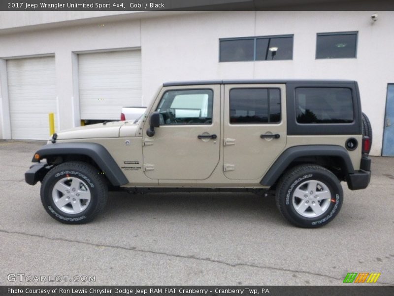 Gobi / Black 2017 Jeep Wrangler Unlimited Sport 4x4