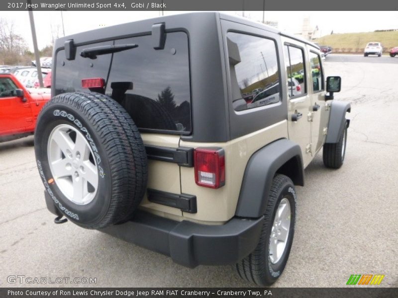 Gobi / Black 2017 Jeep Wrangler Unlimited Sport 4x4