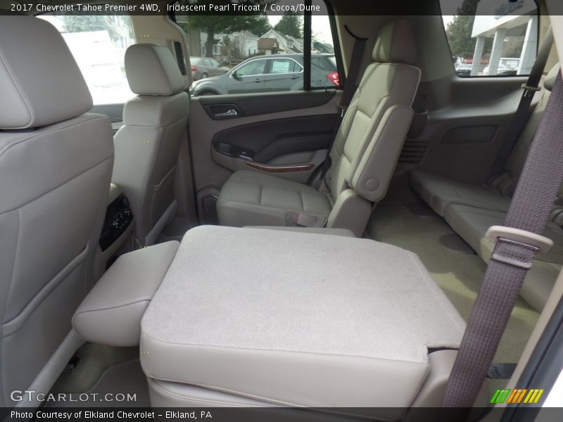 Iridescent Pearl Tricoat / Cocoa/Dune 2017 Chevrolet Tahoe Premier 4WD