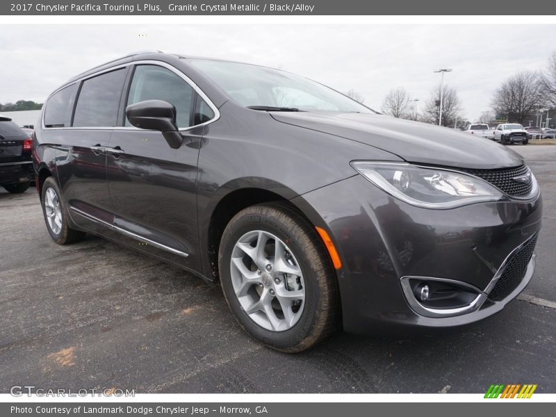 Granite Crystal Metallic / Black/Alloy 2017 Chrysler Pacifica Touring L Plus