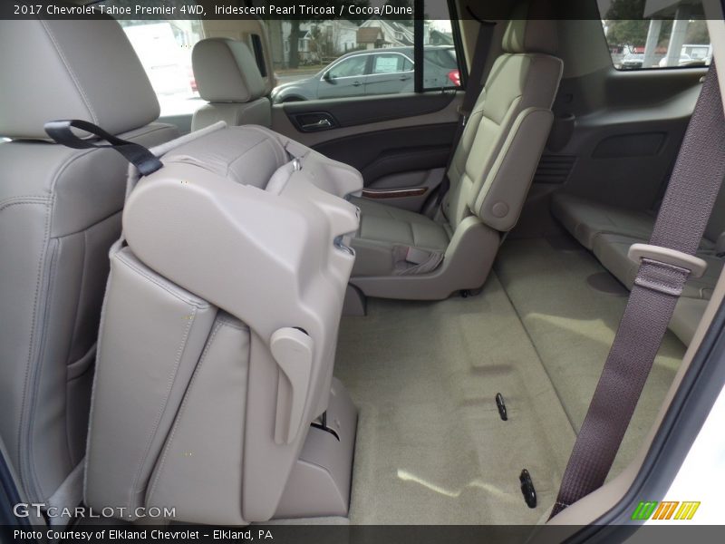 Iridescent Pearl Tricoat / Cocoa/Dune 2017 Chevrolet Tahoe Premier 4WD